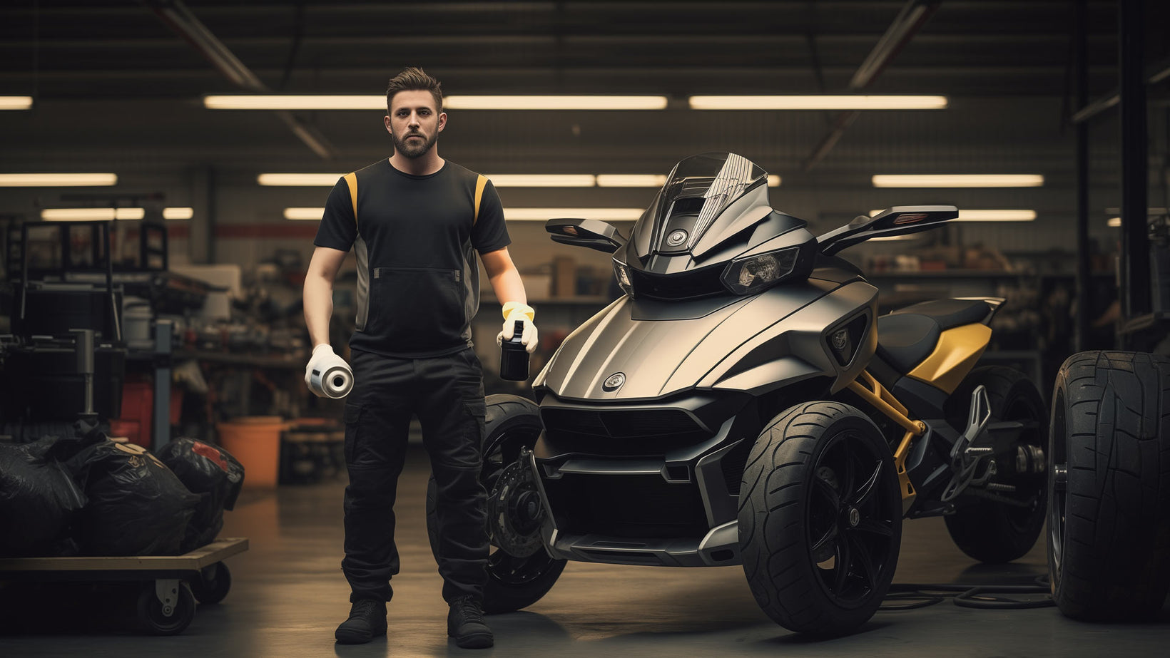 Optimal Oil Drain Method for CanAm Spyder and Ryker Trikes BajaRon
