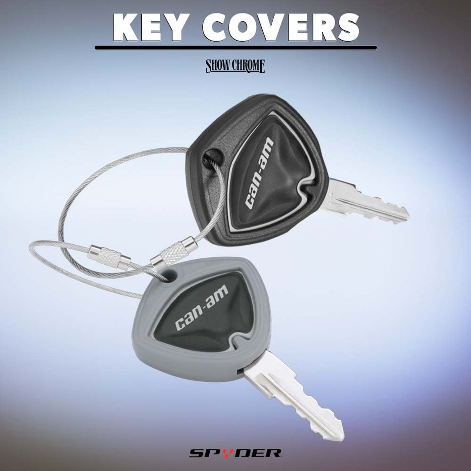 Key Covers for Spyder Show Chrome