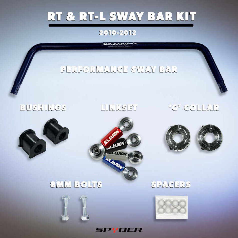 Performance Sway Bar Kit for 2010-2012 RT, RT-L Can-Am Spyder by BajaRon