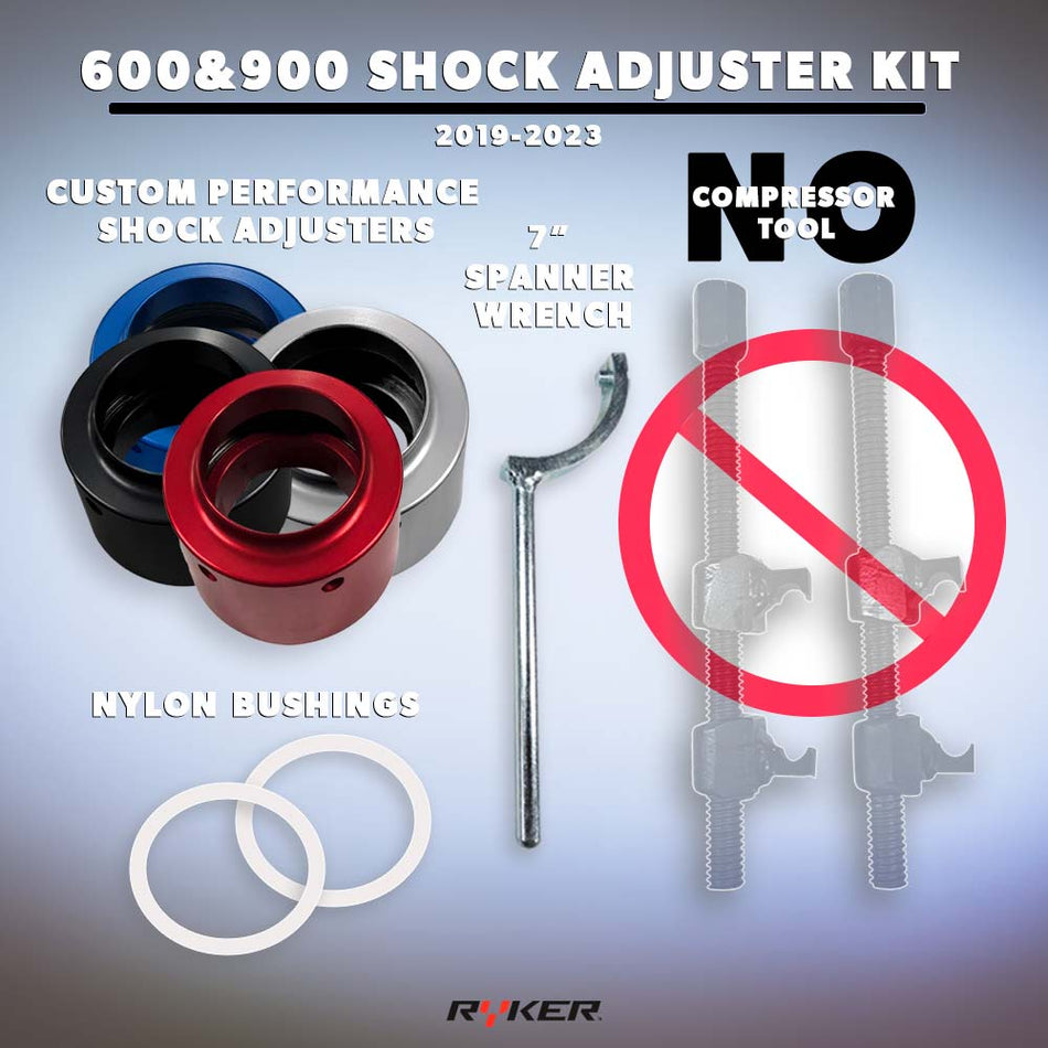 Ryker 600 & 900 Shock Adjuster Kit