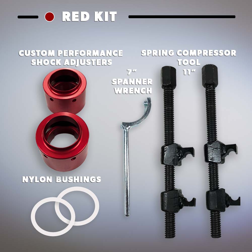 BajaRon's Custom Performance Shock Adjuster Kit - 2014-2025 RT Can-Am