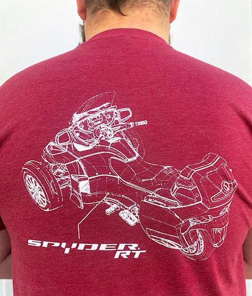 BajaRon Official T-Shirt - Can-Am Spyder RT