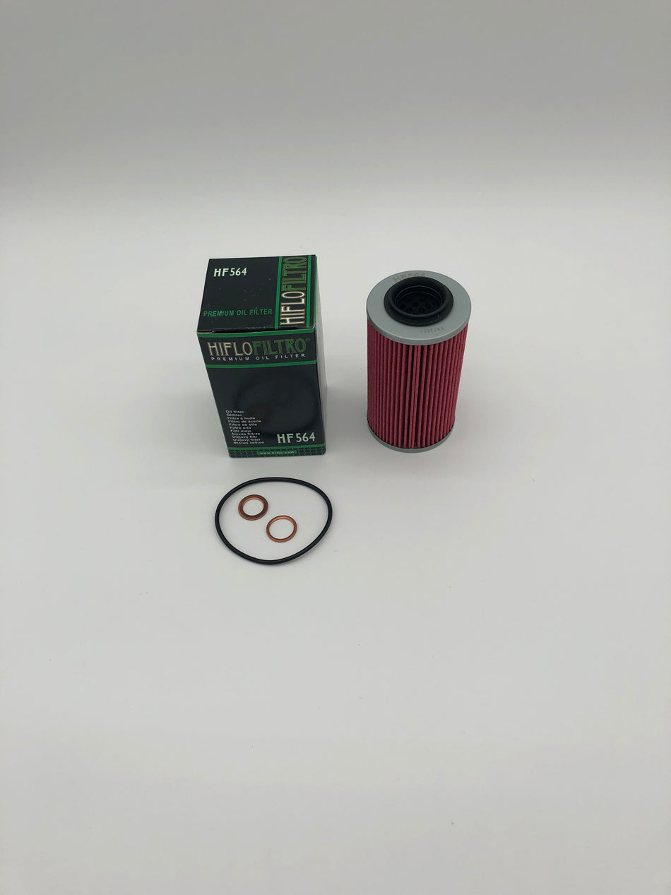 BajaRon HiFlo 564 - SM5 Oil Filter Kit w/ Seals - Can-Am Spyder