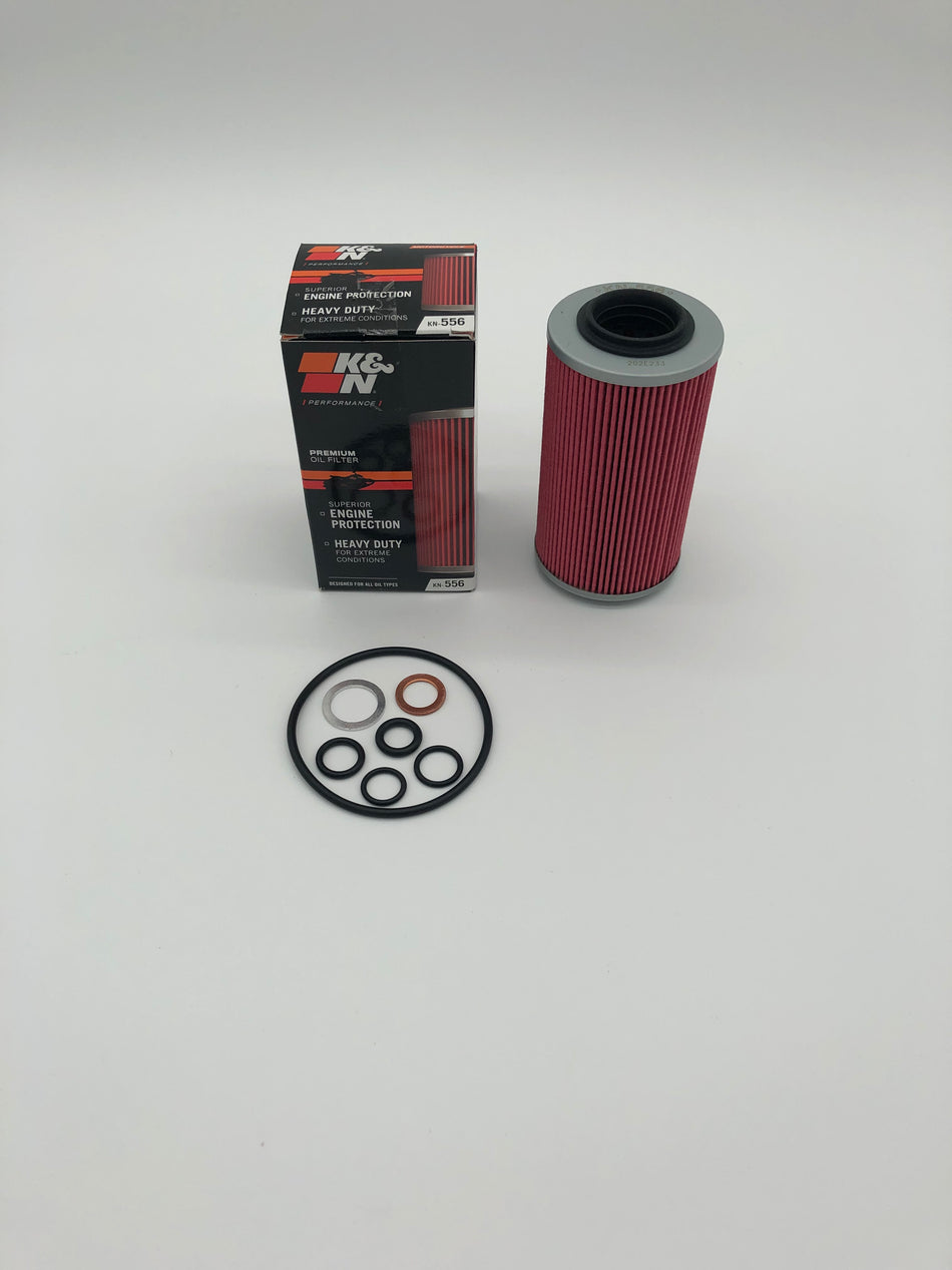 BajaRon K&N SE6/SM6 Oil Filter Kit w/ Seals - Can-Am Spyder 1330 Rotax